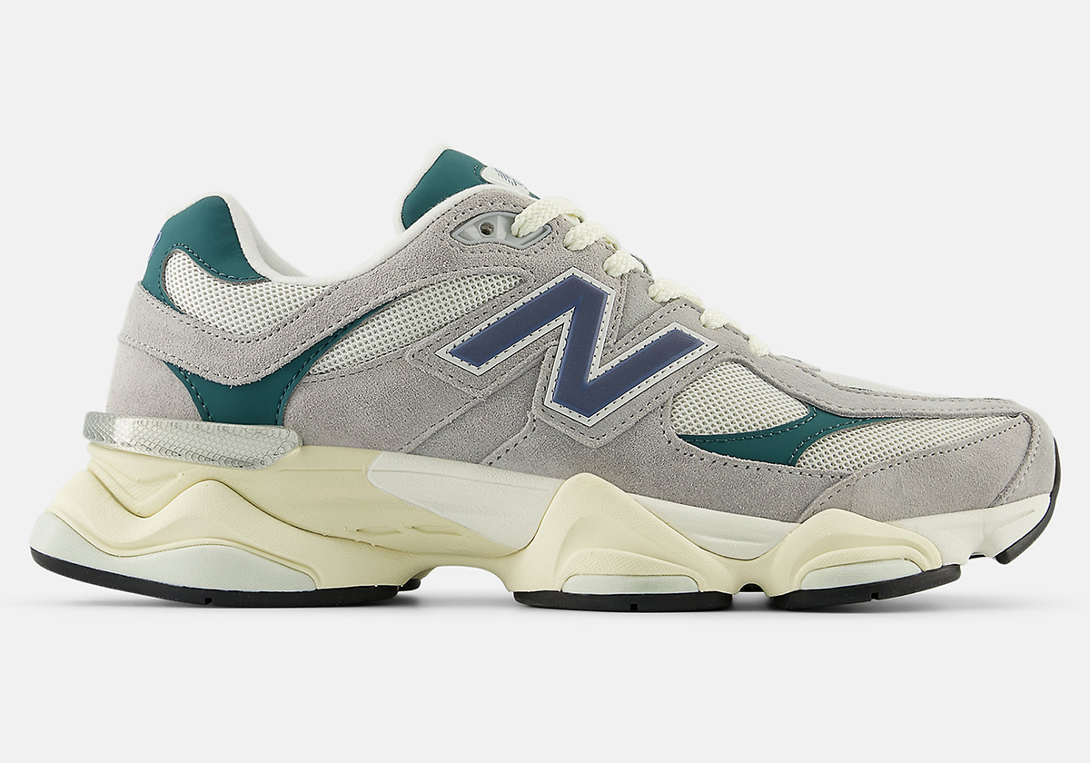 New Balance 9060 Concrete Green Navy U9060hms 2