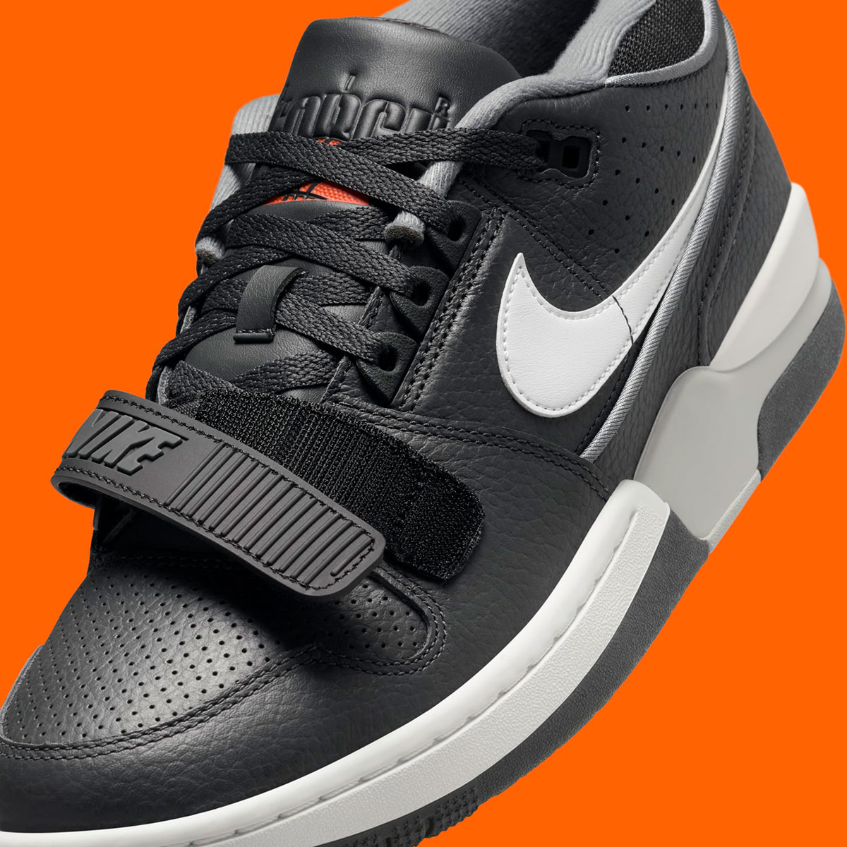 Nike Air Alpha Force 88 Black Grey Orange Fq8183 001 7