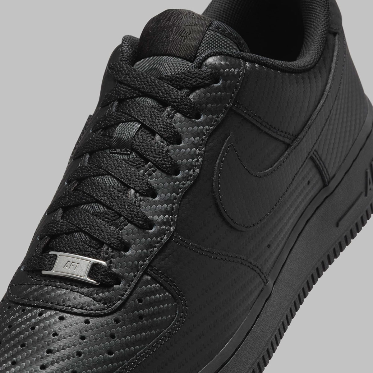 Nike Air Force 1 Low Black Carbon Fiber Hf2886 001 1