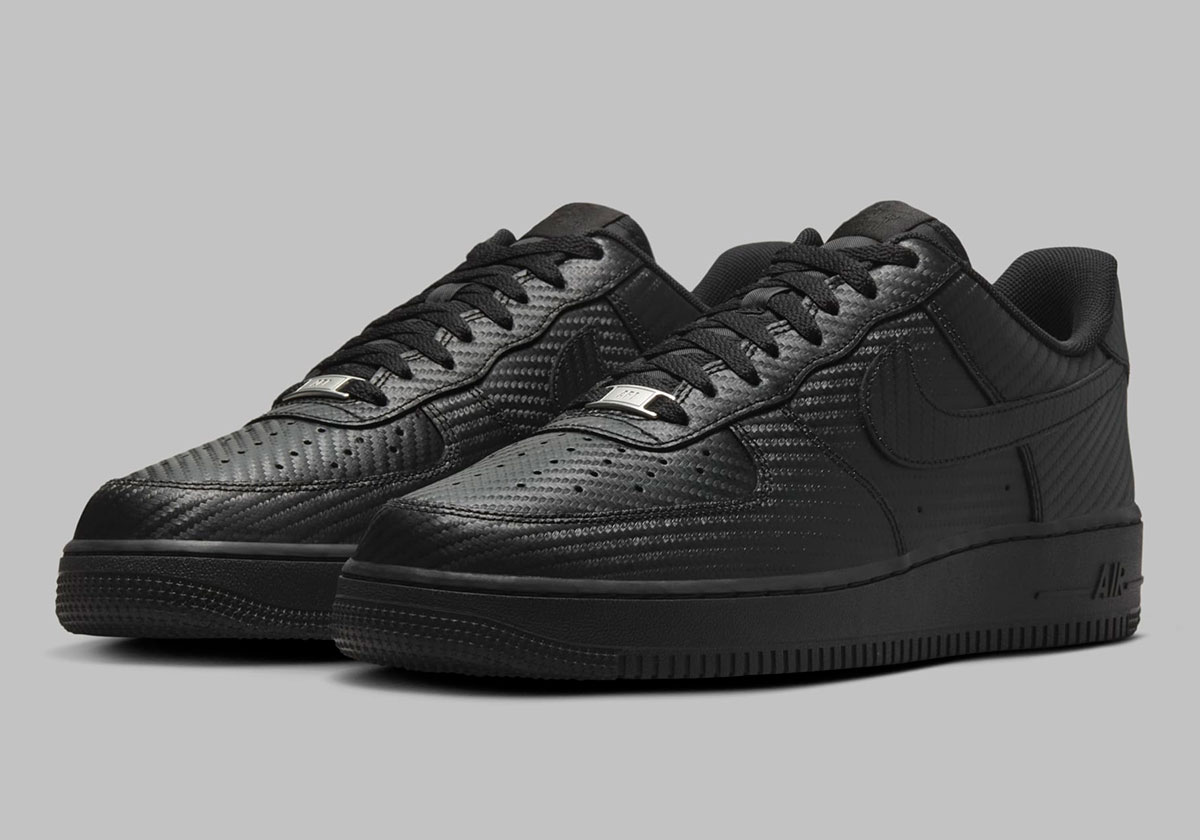 Nike Air Force 1 Low Black Carbon Fiber Hf2886 001 3