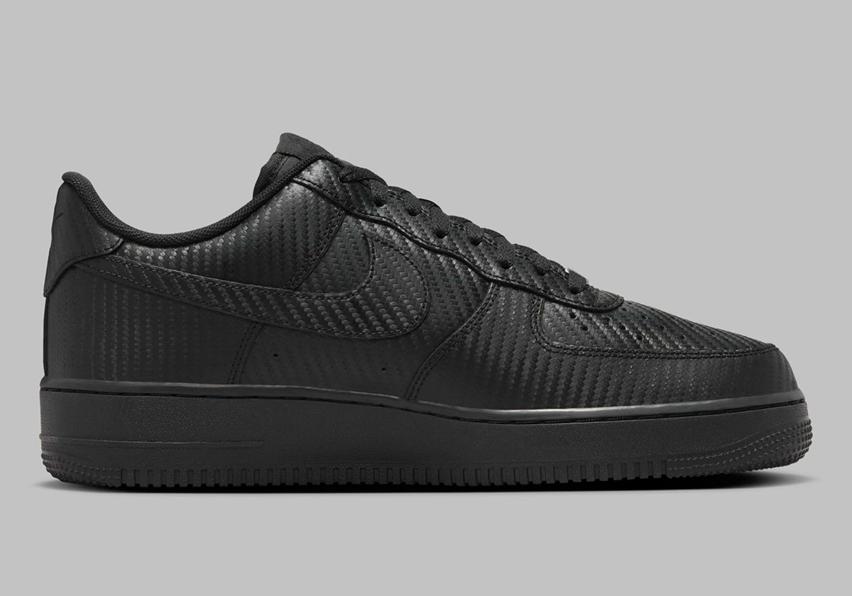 Nike Air Force 1 Low Black Carbon Fiber Hf2886 001 4