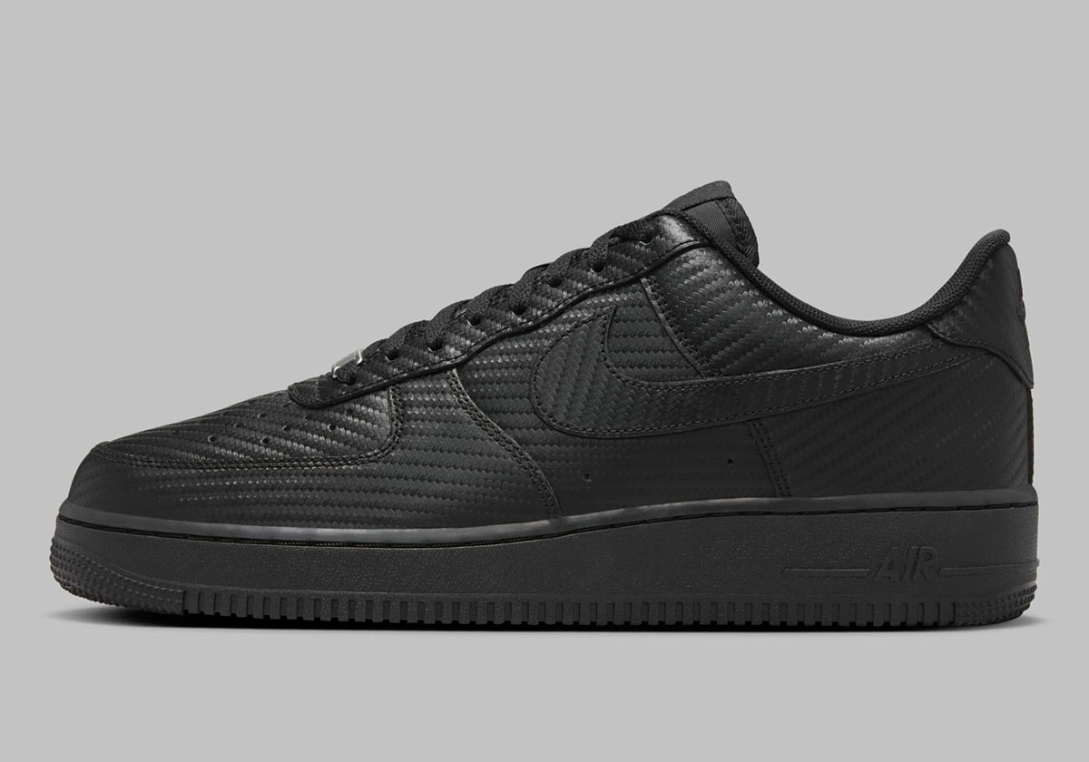 Nike Air Force 1 Low Black Carbon Fiber Hf2886 001 6