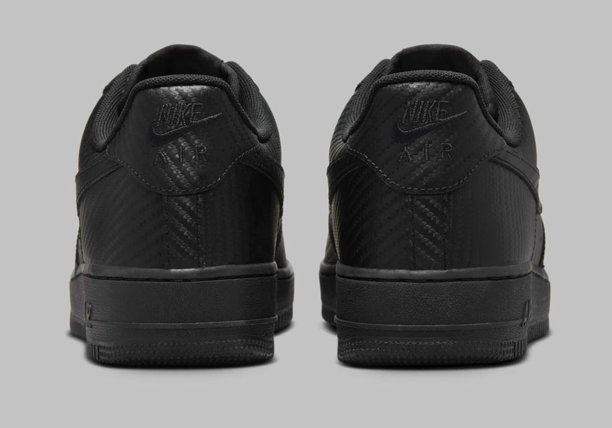 Nike Air Force 1 Low Black Carbon Fiber Hf2886 001 7