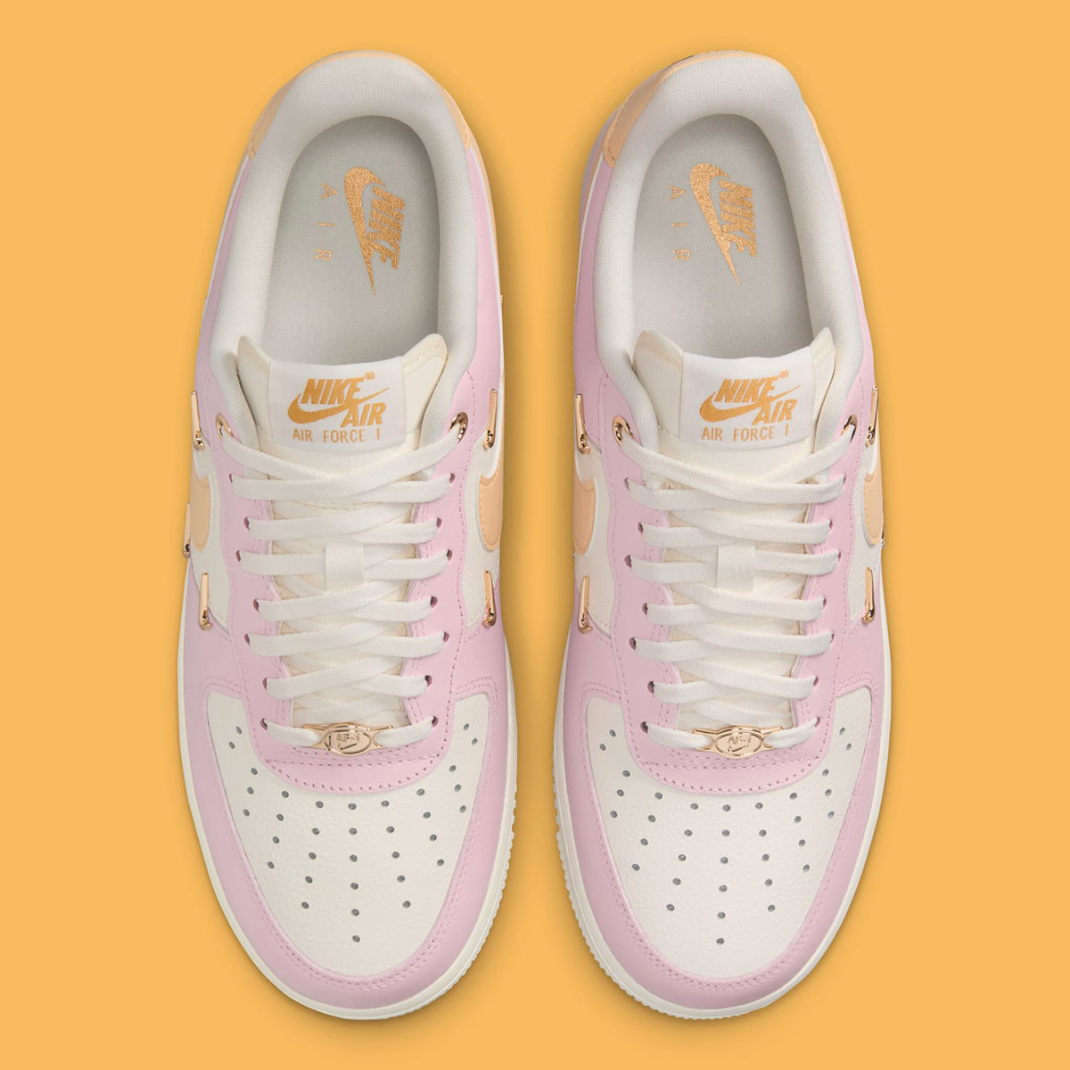 Nike Air Force 1 Low Pink Foam White Ib2574 600 2