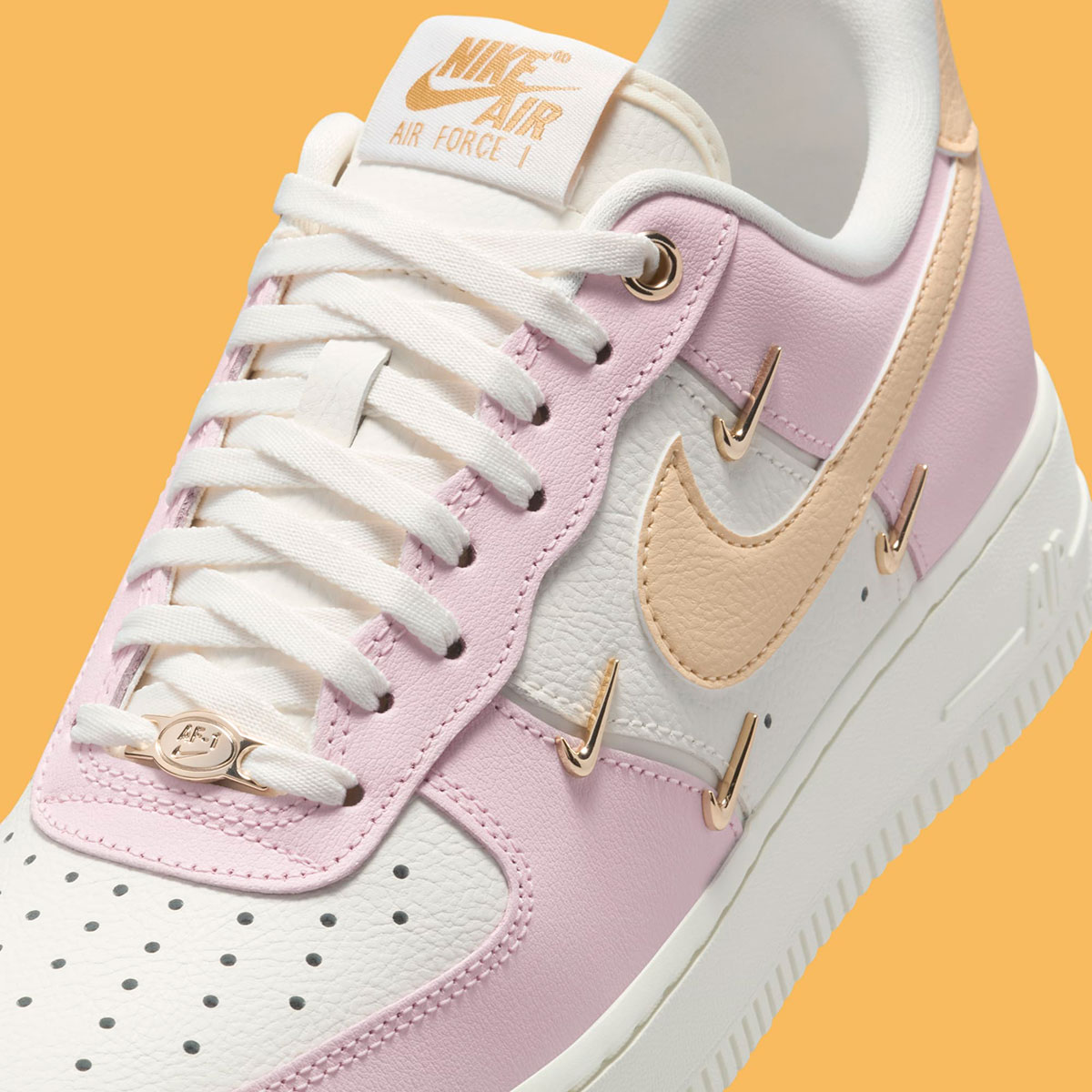 Nike Air Force 1 Low Pink Foam White Ib2574 600 5