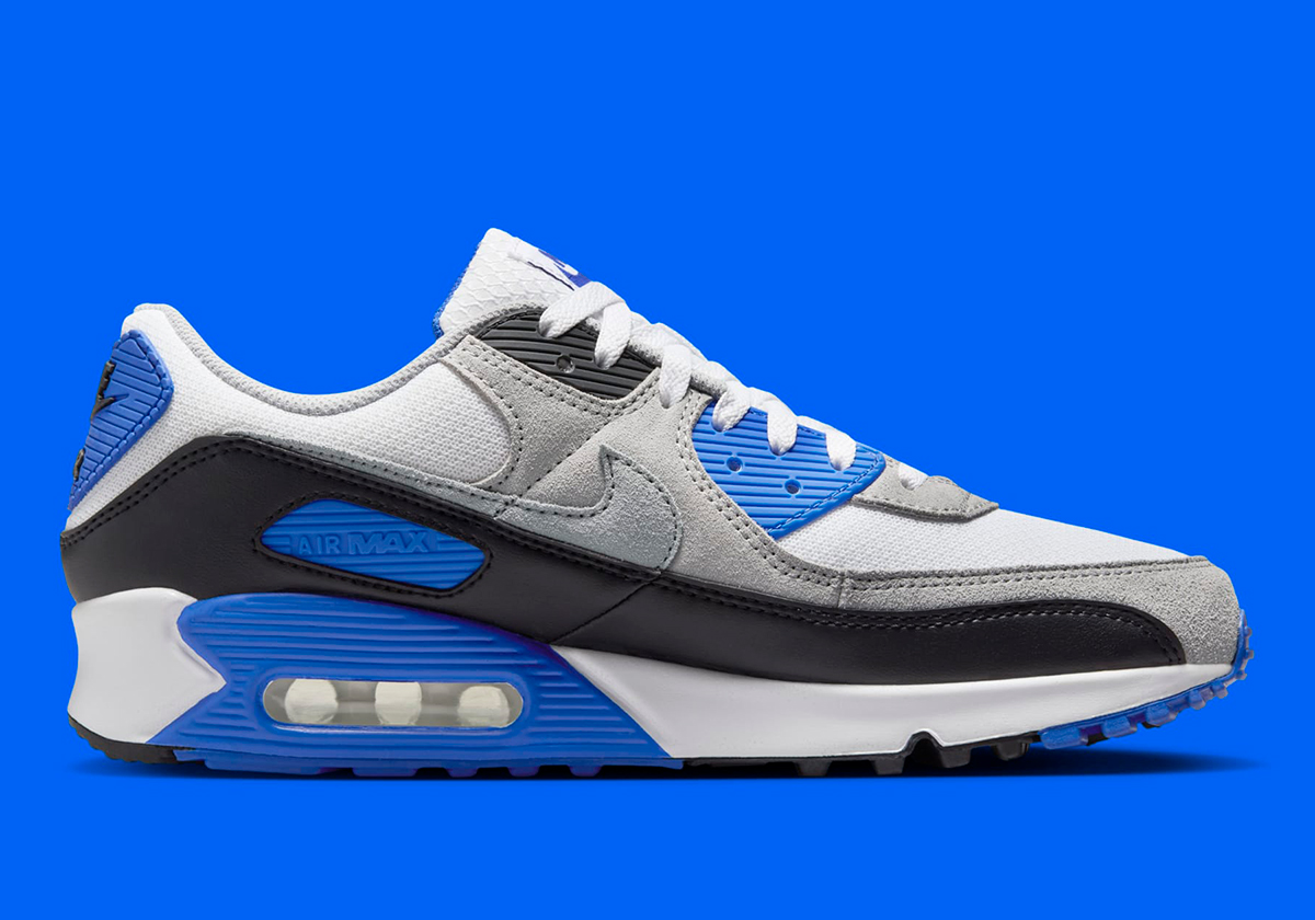 Nike Air Max 90 Blue Grey White 2