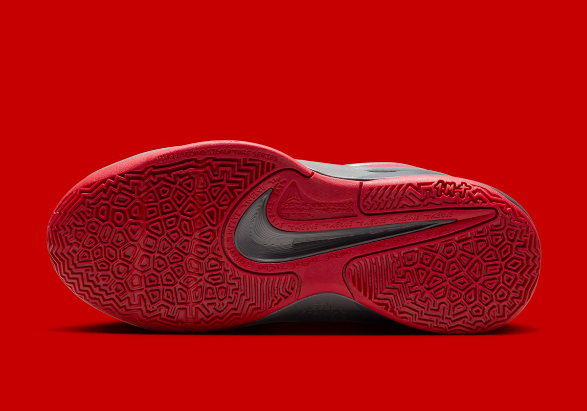 Nike Ja 2 Gs Iron Grey Anthracite Gym Red Fz7304 001 5