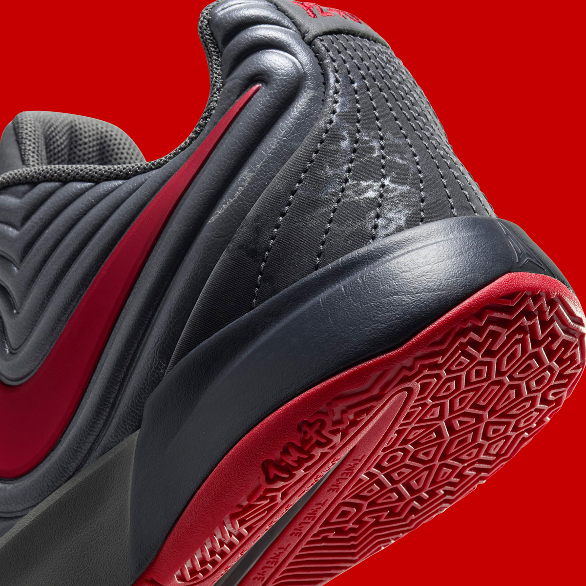Nike Ja 2 Gs Iron Grey Anthracite Gym Red Fz7304 001 9