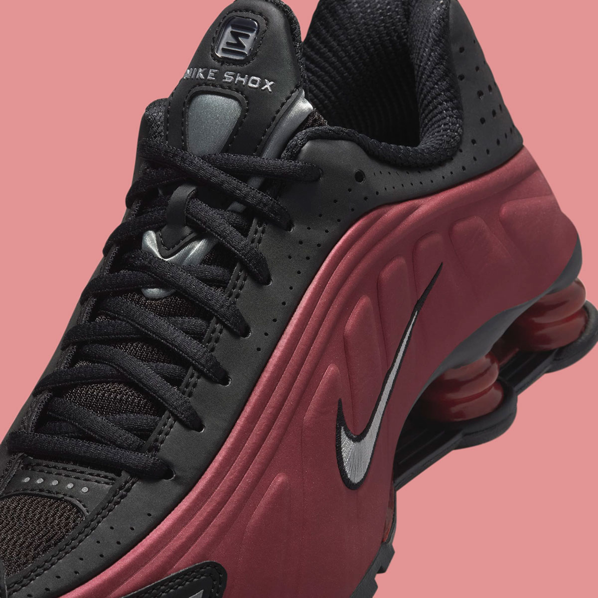 Nike Shox R4 Black Metallic Silver Team Red Ar3565 009 5