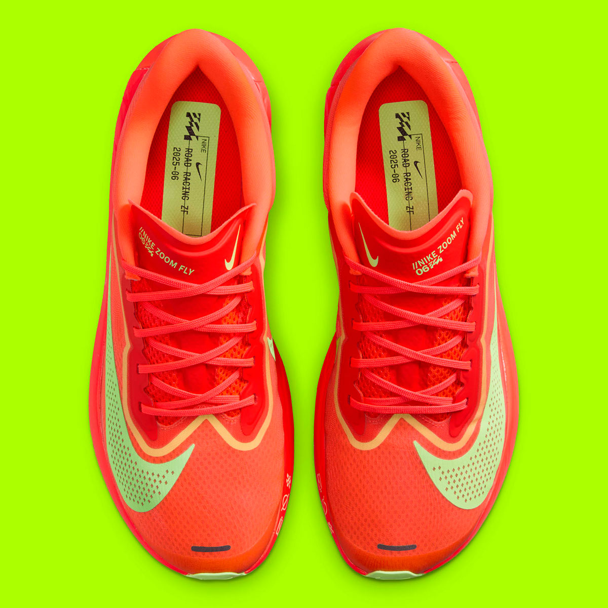 Nike Zoom Fly 6 Bright Crimson Volt 2