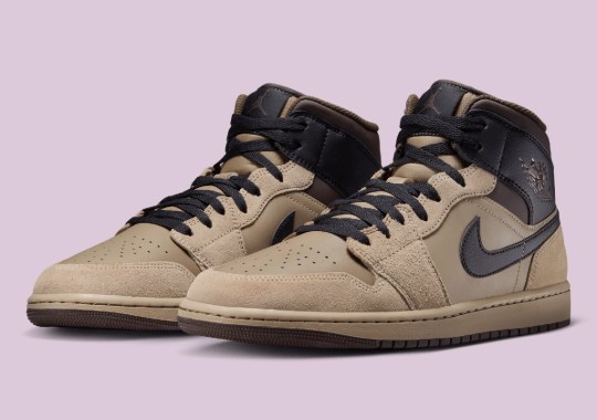 AVAILABLE NOW: Air Jordan 1 Mid “Khaki”