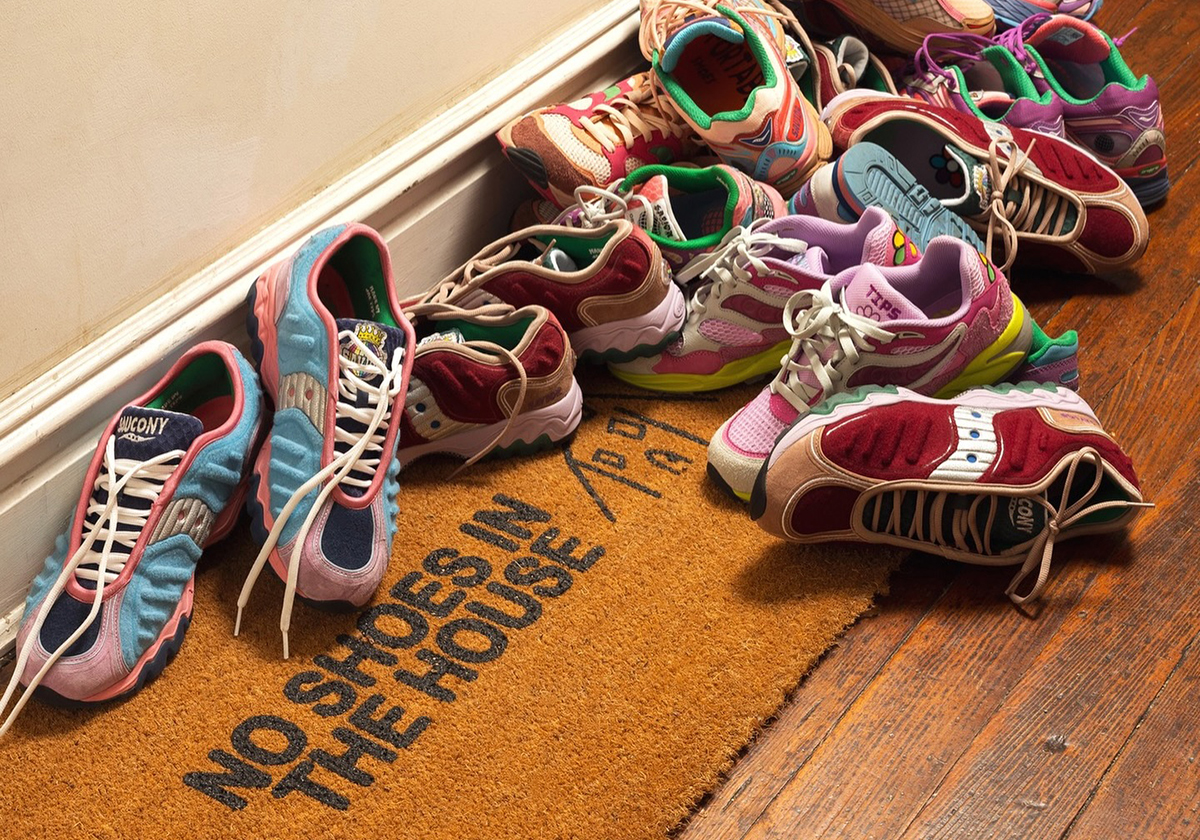 RAFFLE LIVE: Jae Tips x Saucony Matrix "Blue/Pink"