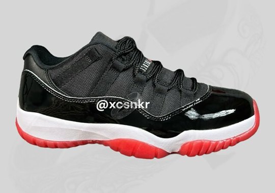 Detailed Look At The Air Jordan 11 Low “Bred”