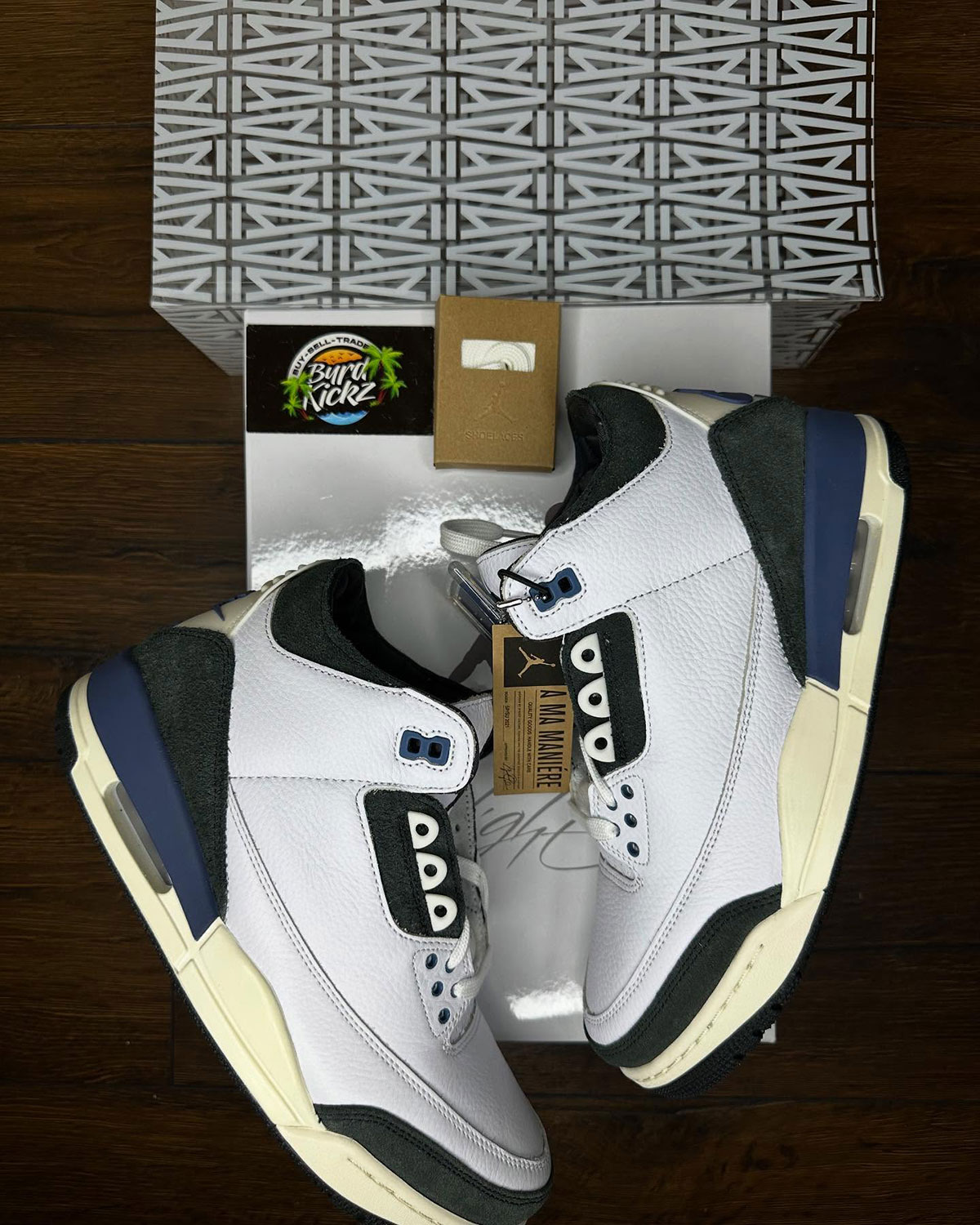 Maniere Jordan 3 Diffused Blue 6