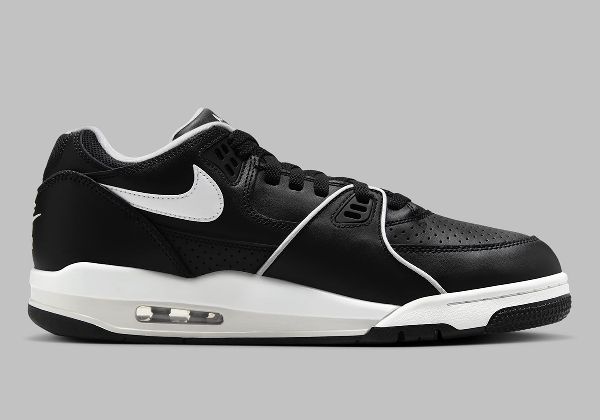 Nike Air Flight 89 Low Black White Fz3045 002 6