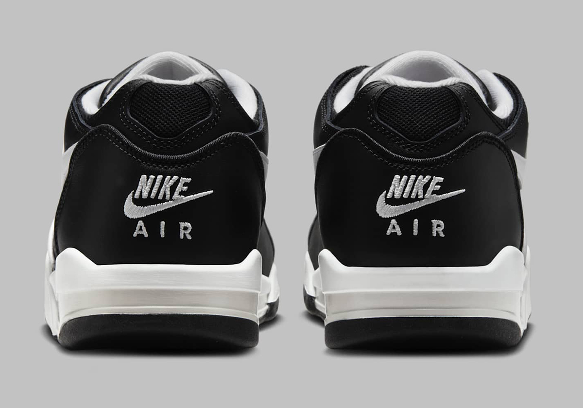 Nike Air Flight 89 Low Black White Fz3045 002 7