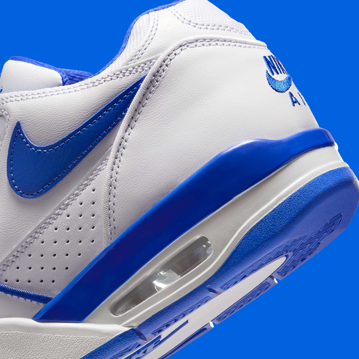 Nike Air Flight 89 Low White Hyper Royal Summit White Fz3045 100 2