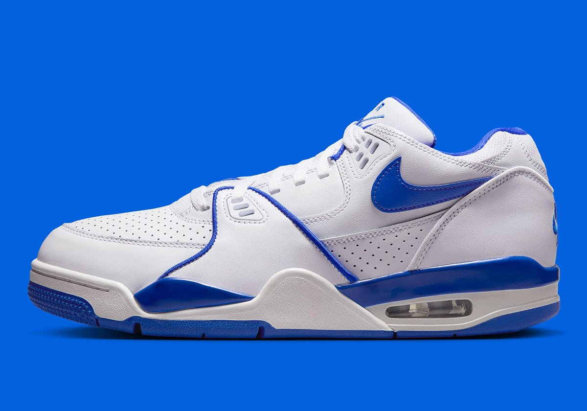 Nike Air Flight 89 Low White Hyper Royal Summit White Fz3045 100 3