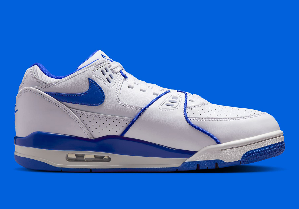 Nike Air Flight 89 Low White Hyper Royal Summit White Fz3045 100 5
