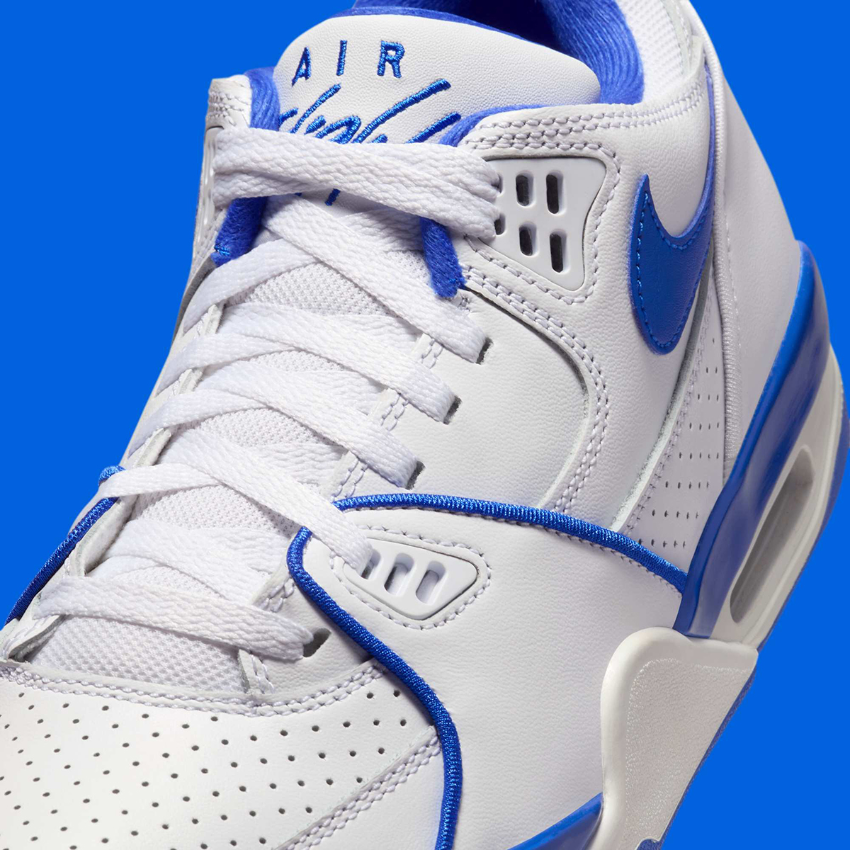 Nike Air Flight 89 Low White Hyper Royal Summit White Fz3045 100 8