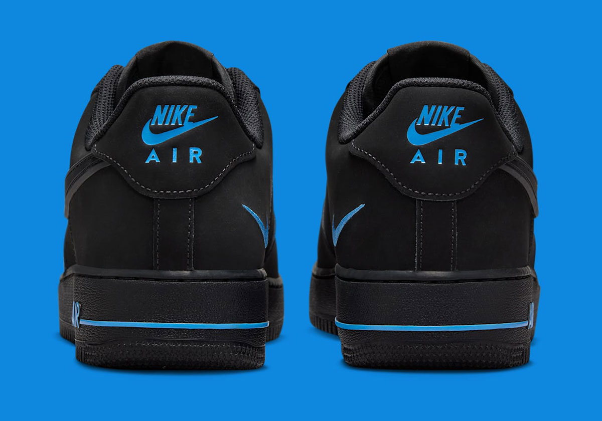 Nike Air Force 1 Low Black University Blue Hv6223 001 4
