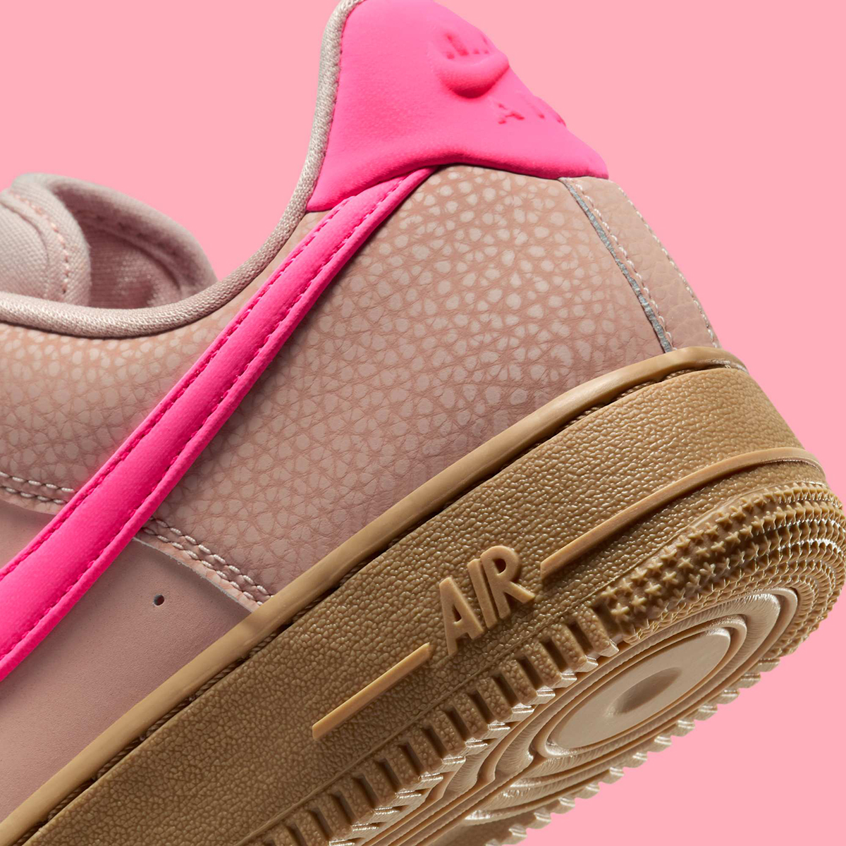 Nike Air Force 1 Low Particle Beige Hyper Pink Gum Light Brown Ib1161 200 Release Date 2