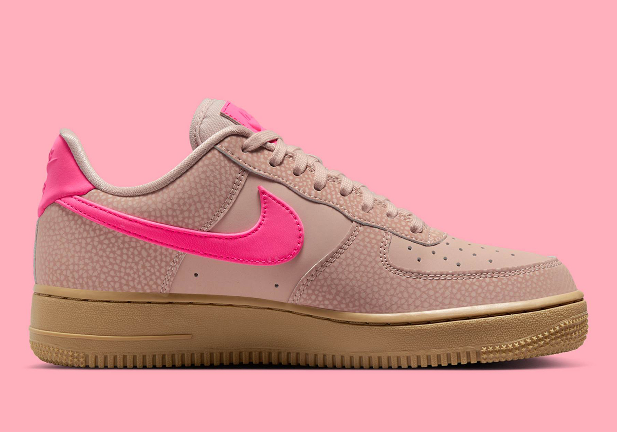 Nike Air Force 1 Low Particle Beige Hyper Pink Gum Light Brown Ib1161 200 Release Date 4