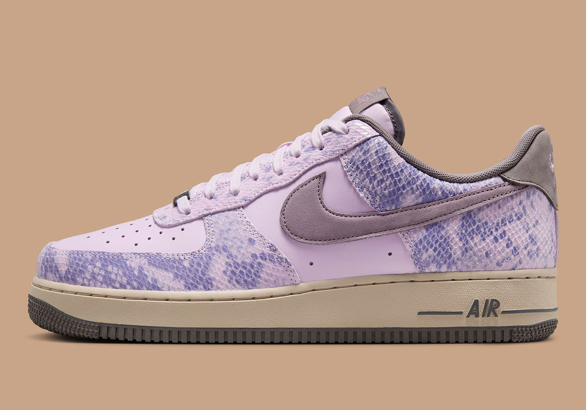 Nike Air Force 1 Low Purple Snakeskin Hf2898 500 8