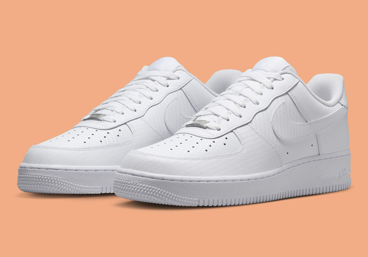 Nike Air Force 1 Low White Carbon Fiber Hf2886 100 3