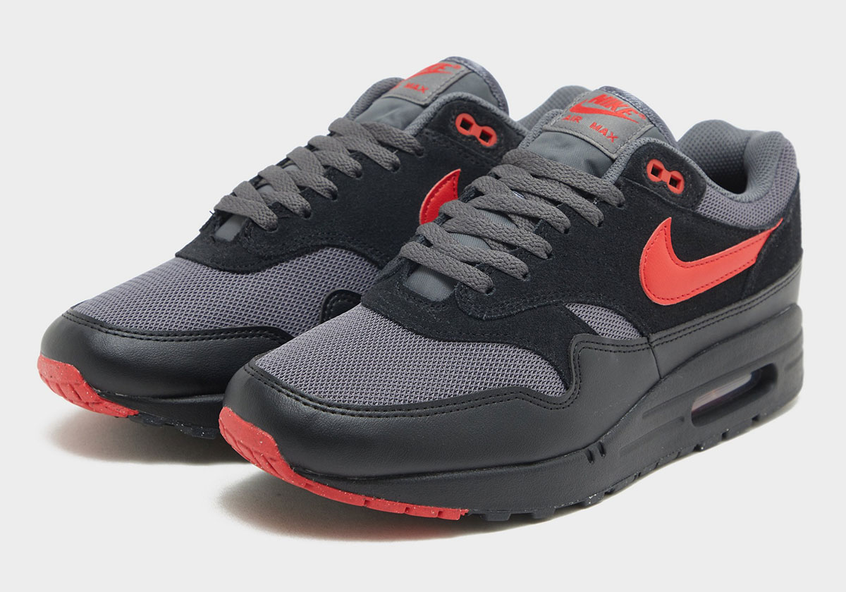 Nike Air Max 1 Black University Red Fz5808 008 4