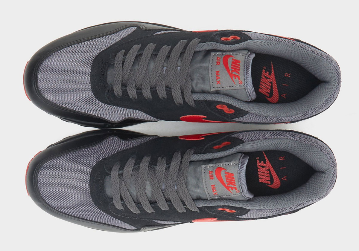 Nike Air Max 1 Black University Red Fz5808 008 5