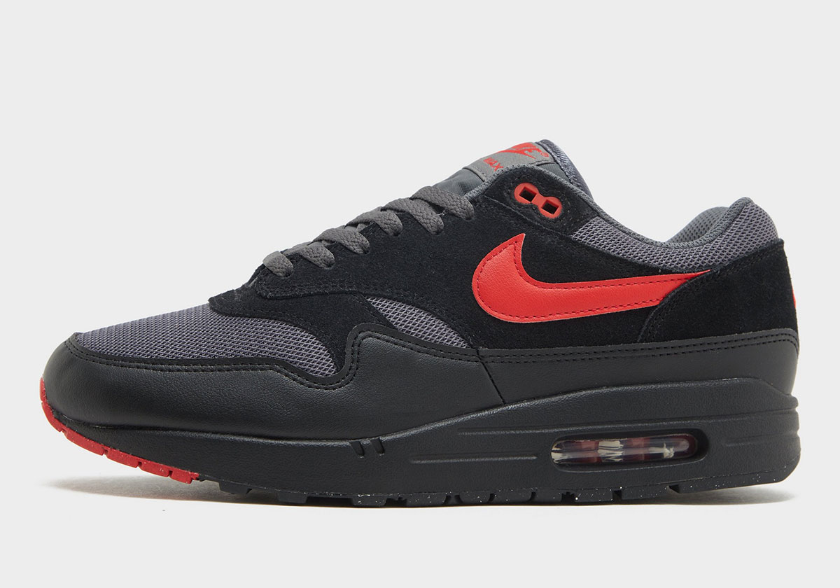 Nike Air Max 1 Black University Red Fz5808 008 7