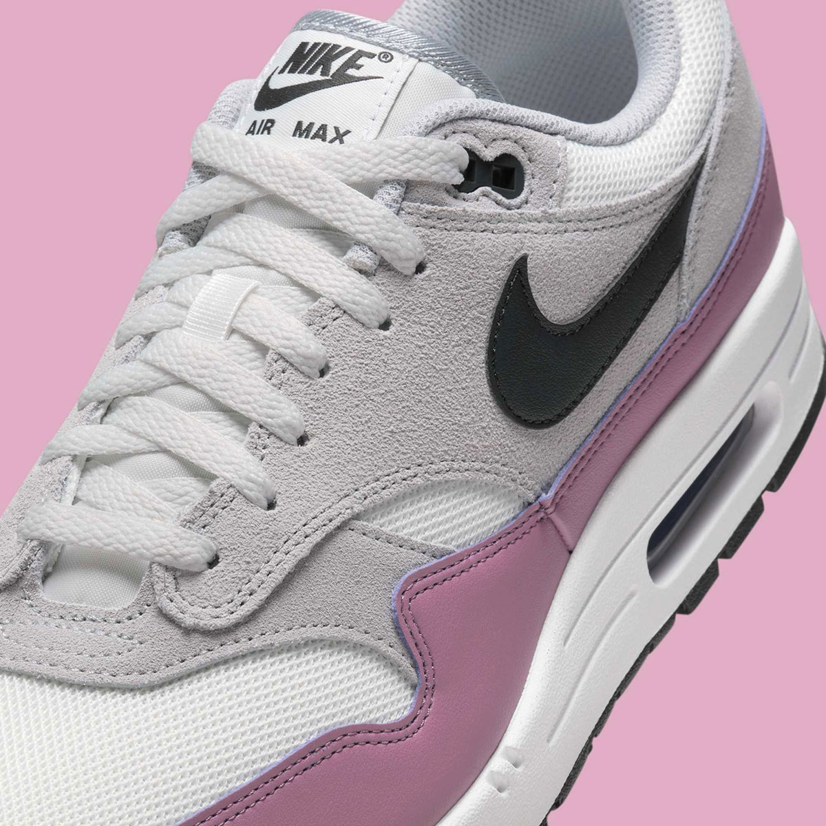 Nike Air Max 1 Wolf Grey Pink Black Fz5808 104 2