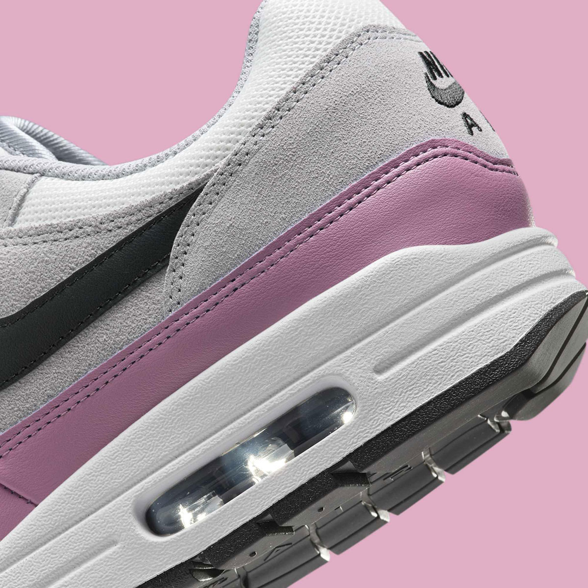 Nike Air Max 1 Wolf Grey Pink Black Fz5808 104 8