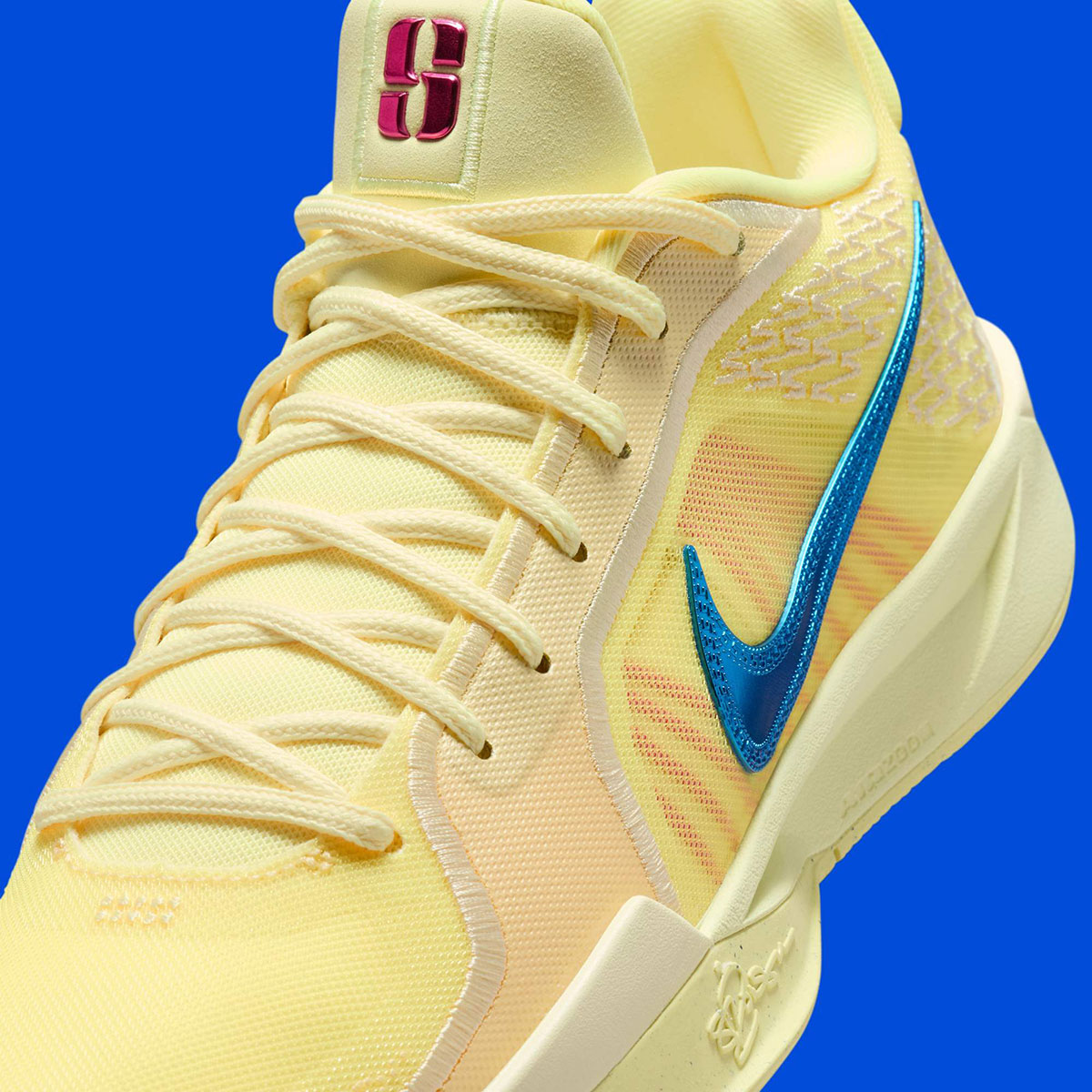 Nike Sabrina 2 Citron Tint Royal Pulse Alabaster Fq2174 800 5