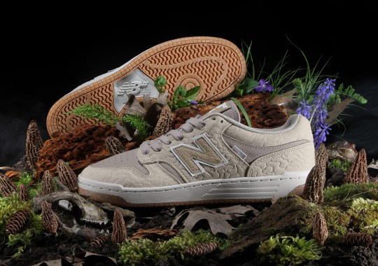 Premier Spotlights The Morel Mushroom On Their New Balance 480 Collab