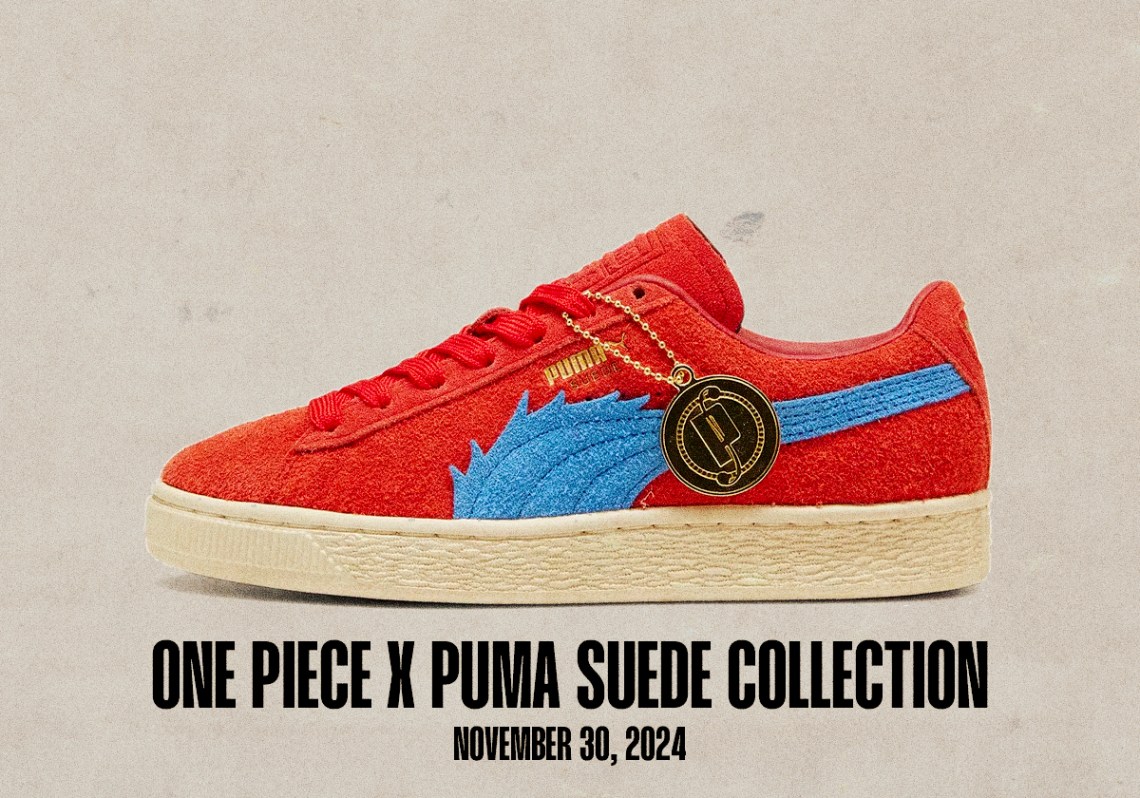 Sneaker Releases November 24 November 30 2024 One Piece Puma Suede