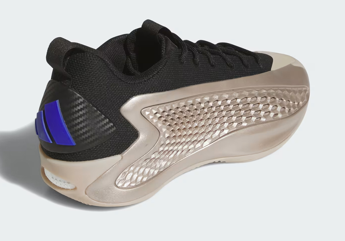 Adidas Anthony Edwards 1 Low Champagne Metallic Jq6133 6