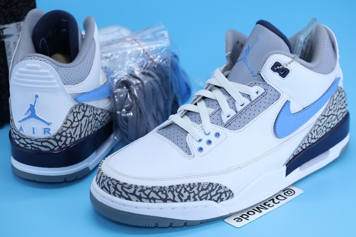 Air Jordan 3 Tinker Unc Pe Sample 9