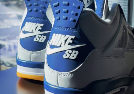 Up Close With The Nike SB Air Jordan 4 “Midnight Navy”
