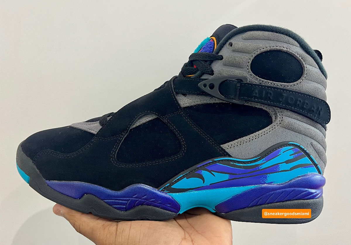 Air Jordan 8 “Aqua” Releases On July 19th