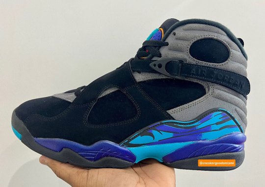 Air Jordan 8 “Aqua” Releases On July 19th