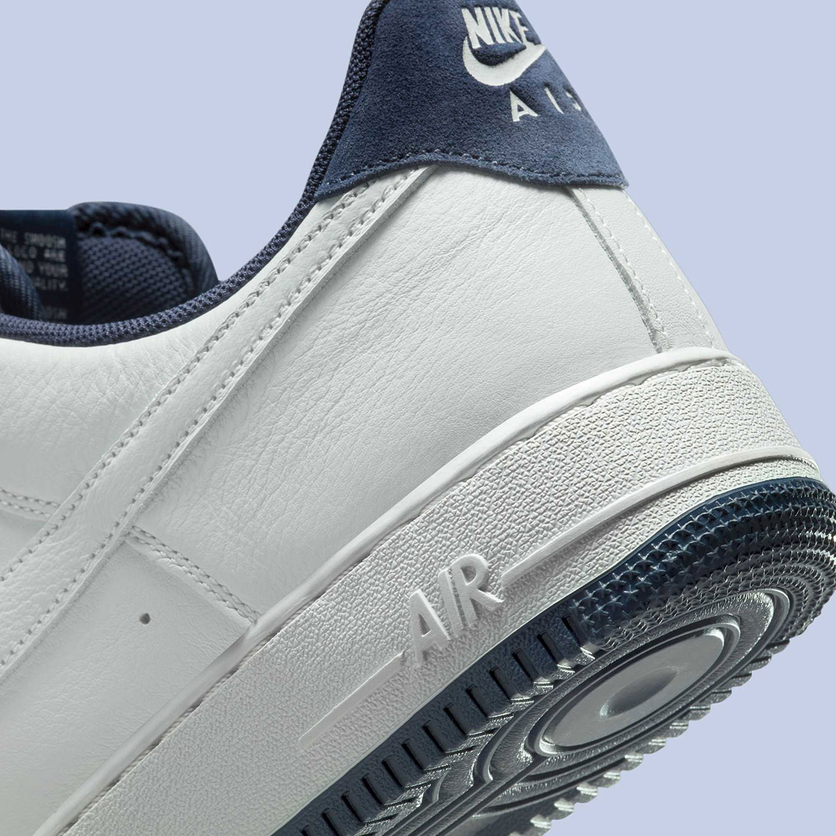 Nike Air Force 1 Low Mini Swoosh White Midnight Navy Hm9483 001 1