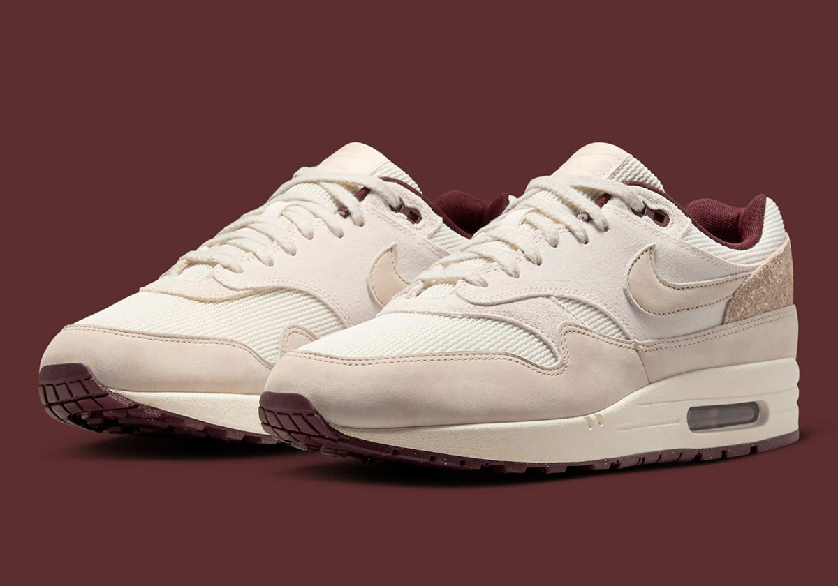Nike Air Max 1 Sail Phantom Burgundy Crush Hf8127 100 6