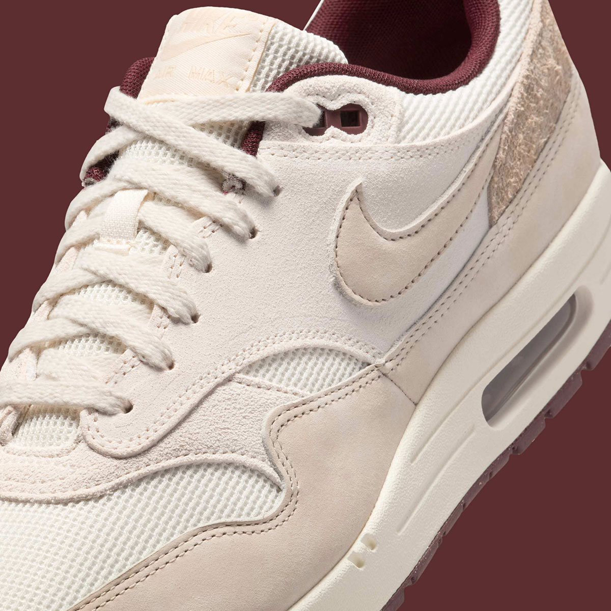 Nike Air Max 1 Sail Phantom Burgundy Crush Hf8127 100 7