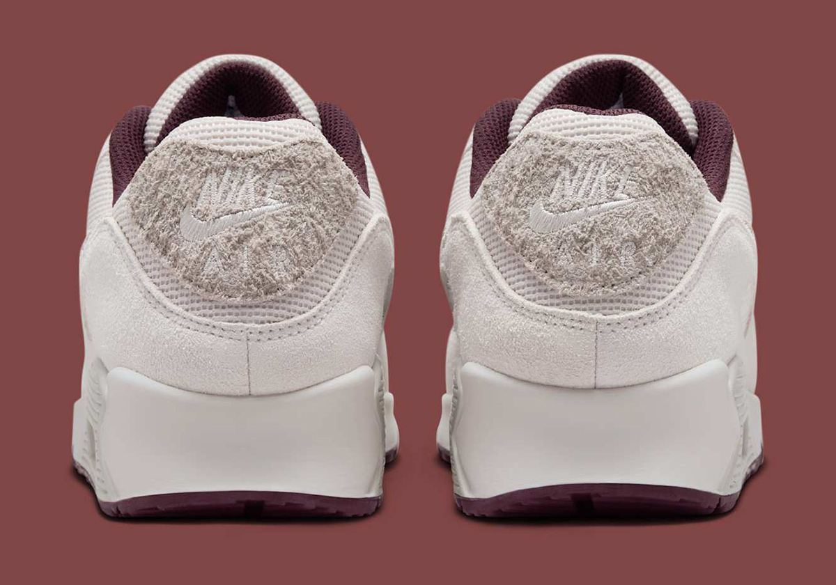Nike Air Max 90 Phantom Burgundy Crush Hq1712 001 2