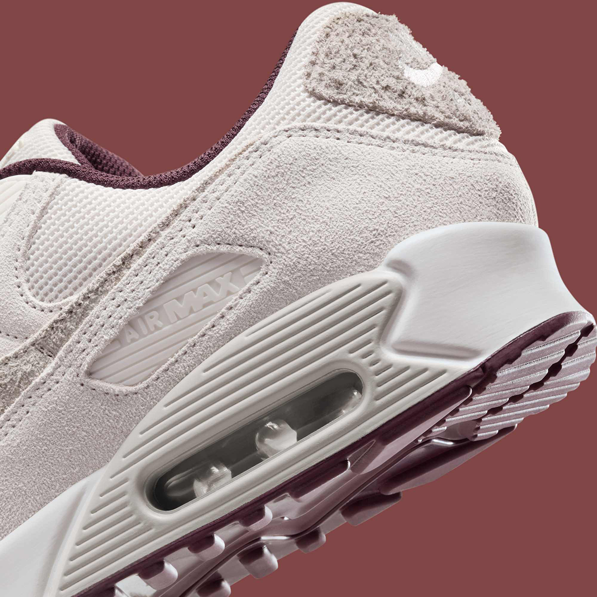 Nike Air Max 90 Phantom Burgundy Crush Hq1712 001 3