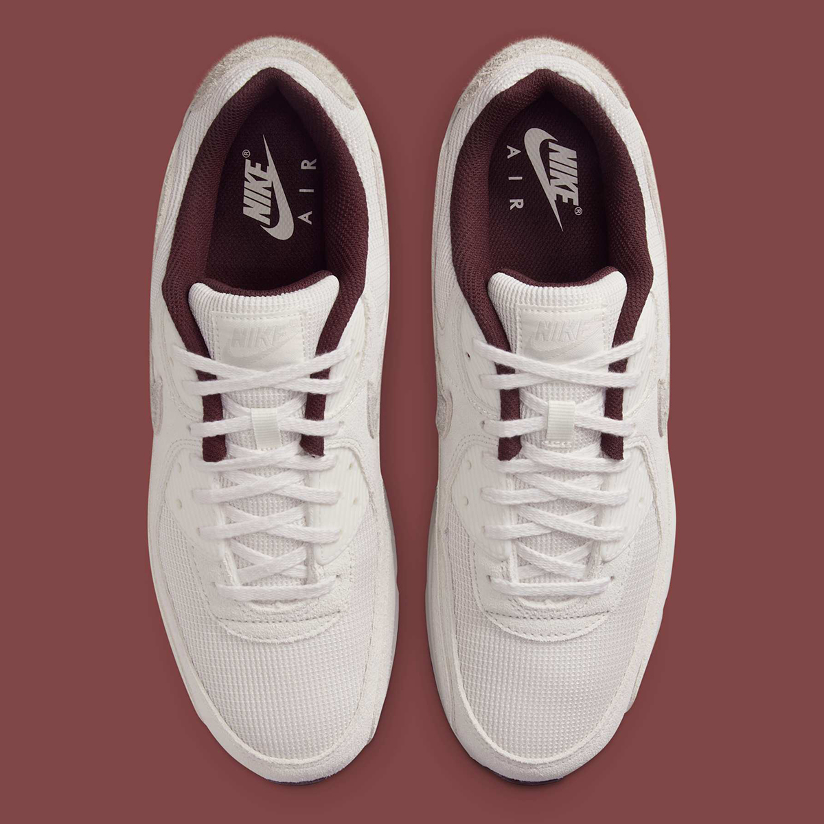 Nike Air Max 90 Phantom Burgundy Crush Hq1712 001 4