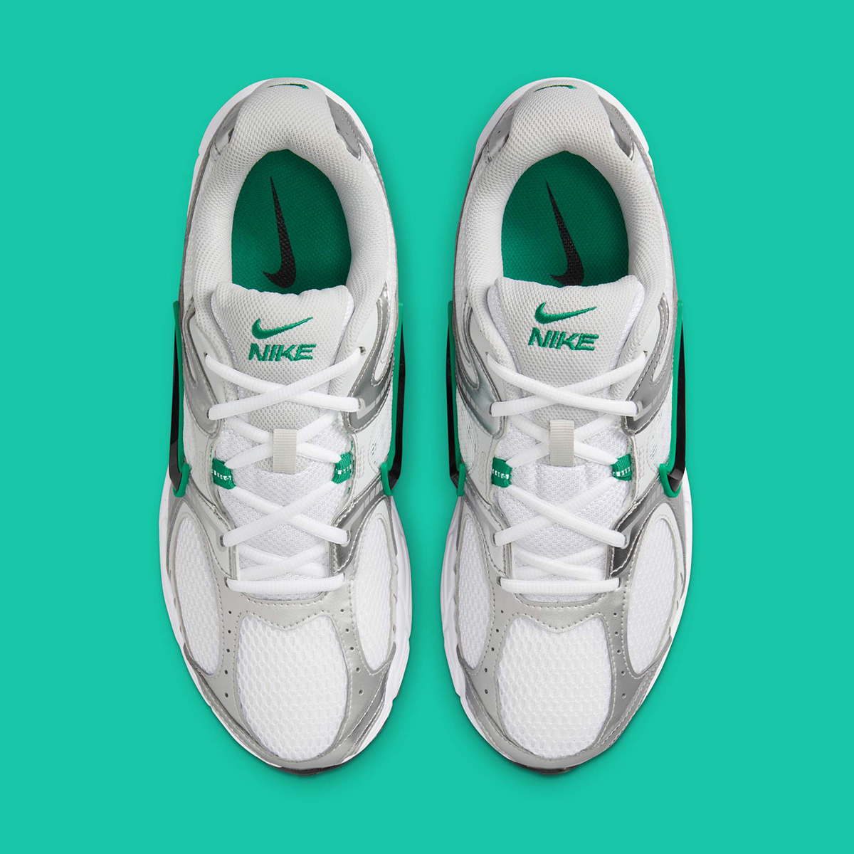 Nike V5 Rnr White Metallic Silver Malachite 2