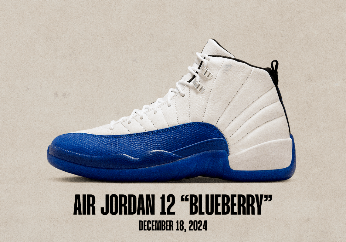 Sneaker Releases December 15 December 21 Air Jordan 12 Blueberry